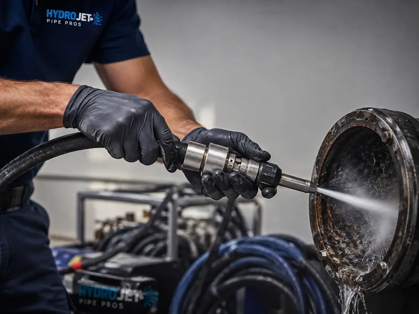 Hydro Jet Pipe Descaling in Eldena, IL